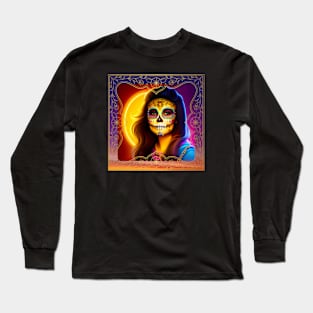 Sunset Day of the Dead Long Sleeve T-Shirt